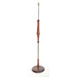 RETRO VINTAGE TEAK WOOD 1970' FLOOR STANDARD LAMP