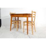 RETRO MID CENTURY FORMICA TABLE AND CHAIRS
