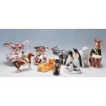COLLECTION OF LATE 20TH CENTURY CERAMICS BY ROYAL DOULTON BESWICK AND MORE
