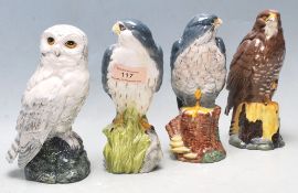 LATE 20TH CENTURY ROYAL DOULTON CERAMIC BIRDS