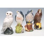 LATE 20TH CENTURY ROYAL DOULTON CERAMIC BIRDS