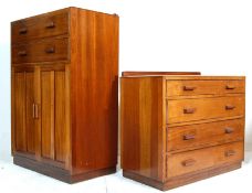 1930'S ART DECO MAHOGANY BEDROOM SUITE - TALLBOY