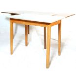 RETRO 1950S MID CENTURY BLUE FORMICA TABLE AND OTHER