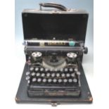 VINTAGE EARLY 20TH CENTURY BAR-LET PORTABLE TYPEWRITER