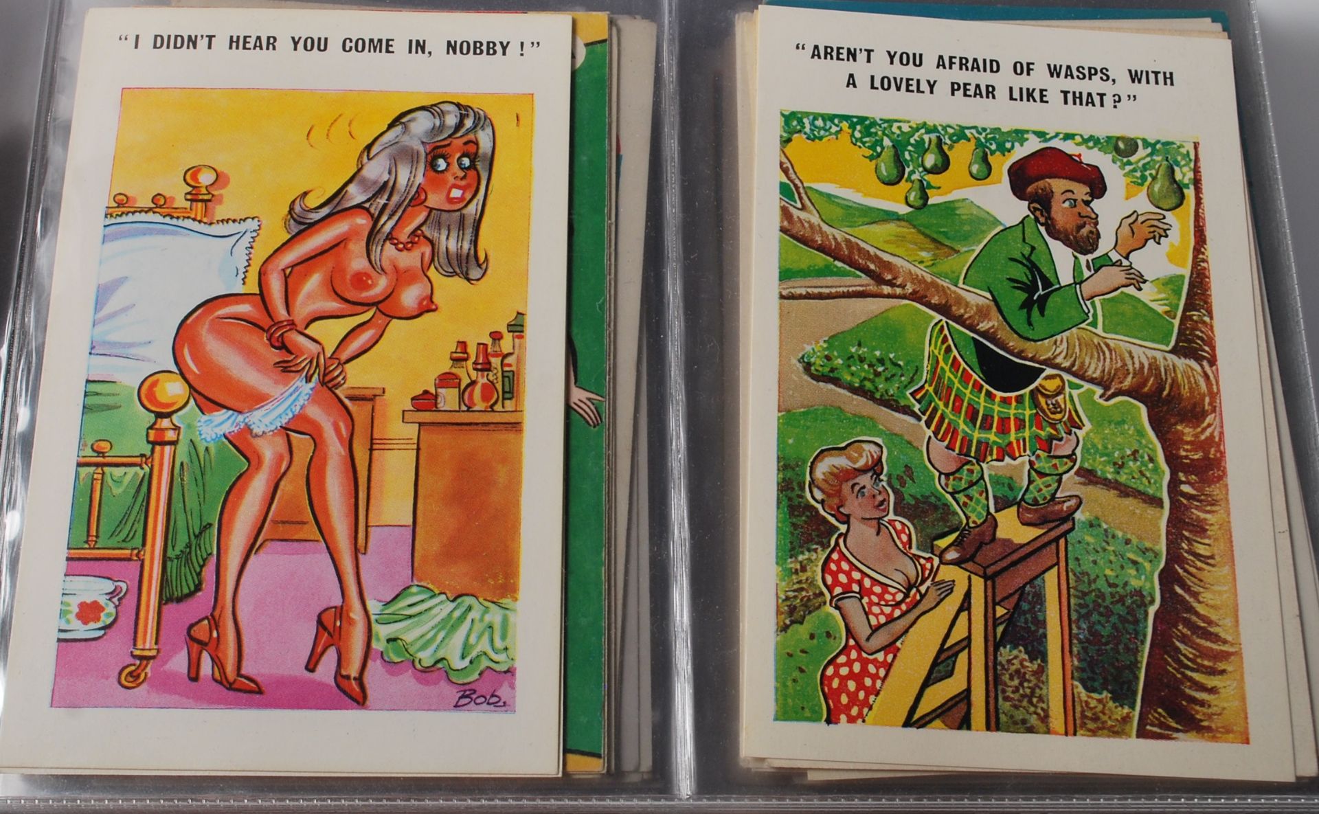 COLLECTION OF COMIC POSTCARDS - SEASIDE HUMOUR ETC - Bild 9 aus 11