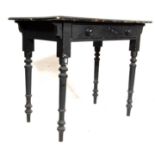 LATE VICTORIAN SIDE TABLES / CONSOLE TABLE