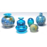 COLLECTION OF MALTESE MDINA STUDIO ART GLASS