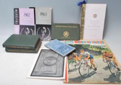 A QUANTITY OF VINTAGE CYCLING BOOKS, MAPS AND EPHEMERA