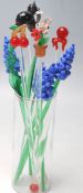 1950’S STUDIO ART GLASS COCKTAIL STICKS - ANIMALS - FLOWERS - FRUITS