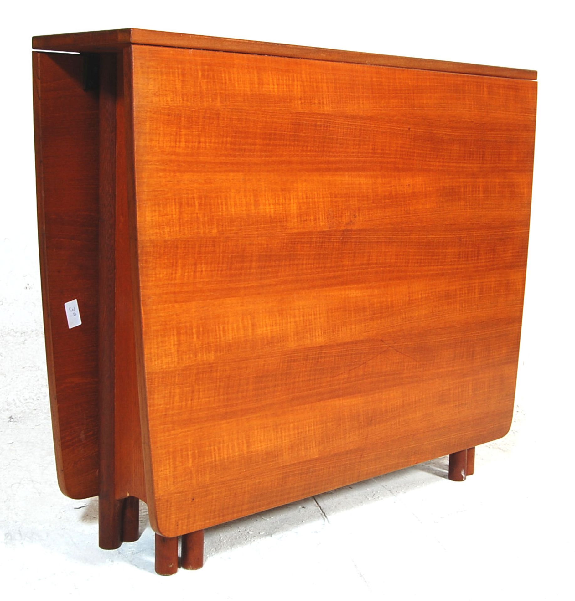 1970’S MCINTOSH TEAK WOOD DROP LEAF TABLE