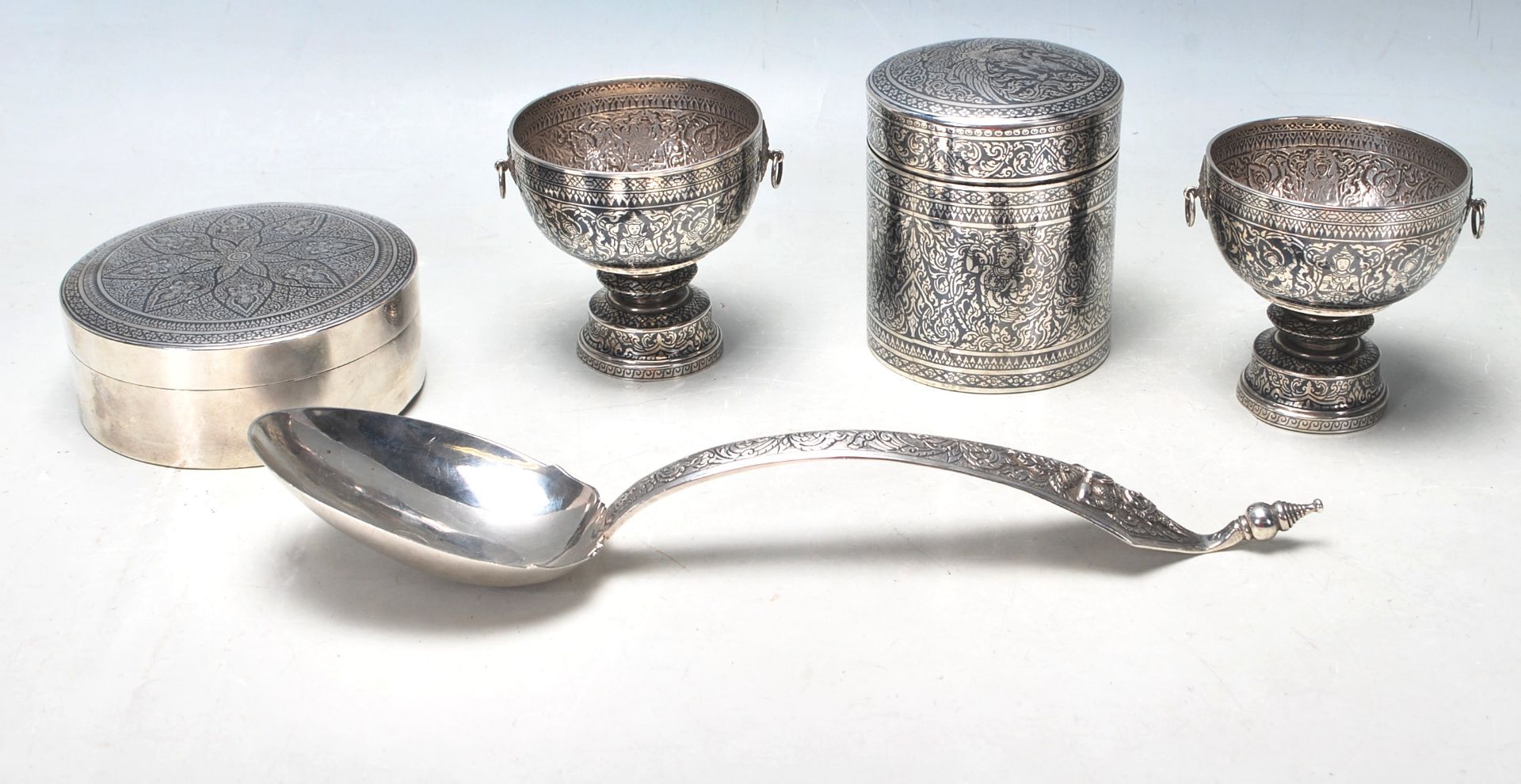 SOUTH EAST ASIAN NIELO SILVER WARES