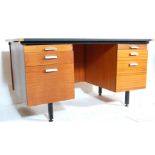 RETRO VINTAGE MID CENTURY TUBULAR METAL OFFICE DESK