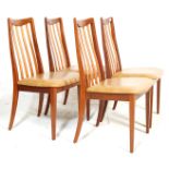 VICTOR B WILKINS - SET 4 G PLAN TEAK DINING CHAIRS