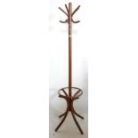 VINTAGE 20TH CENTURY THONET STYLE BENTWOOD HATSTAND