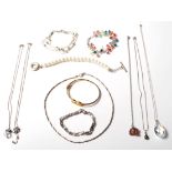 WTHE METAL AND SILVER 925 STAMPED JEWELLERY NECKLACES AND BRACELETS