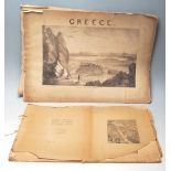 COLLECTION OF VICTORIAN PRINTS OF GREECE AND BRISTOL