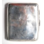 1924 SILVER HALLMARKED CIGARETTE CASE BY BRADLEY OVERSEAS LTD