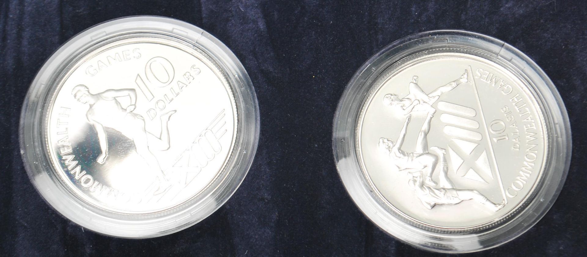 XIII COMMONWEALTH GAME 1986 SILVER COINS - Bild 9 aus 10