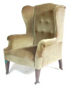 ANTIQUE EDWARDIAN QUEEN ANNE STYLE ARMCHAIR