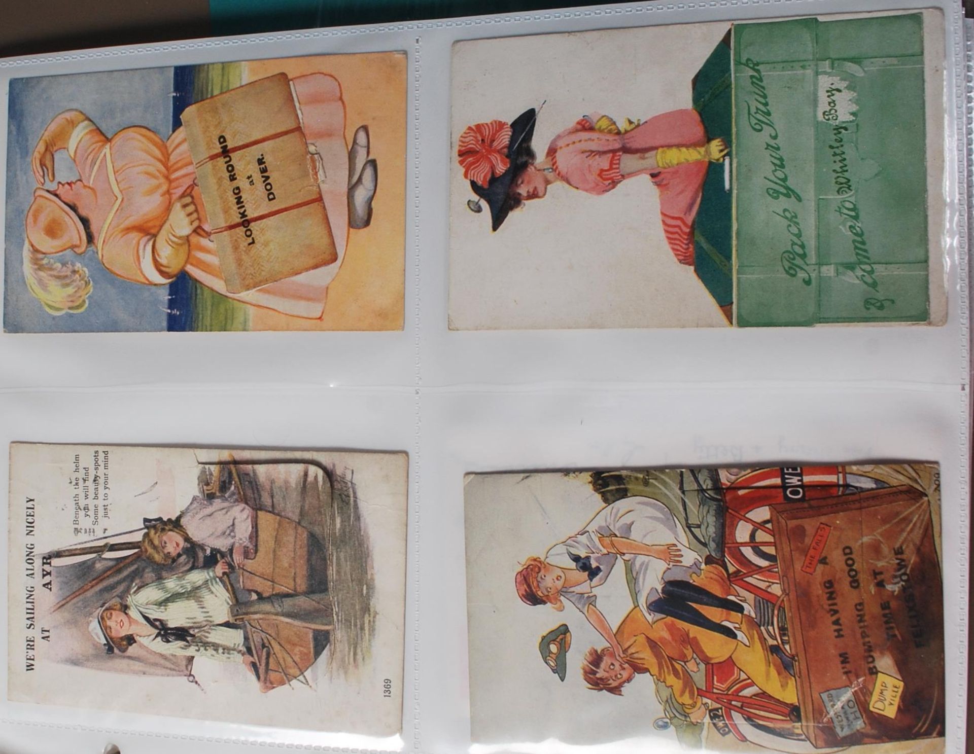 COLLECTION OF NOVELTY POSTCARDS - UK LOCATIONS - Bild 6 aus 7