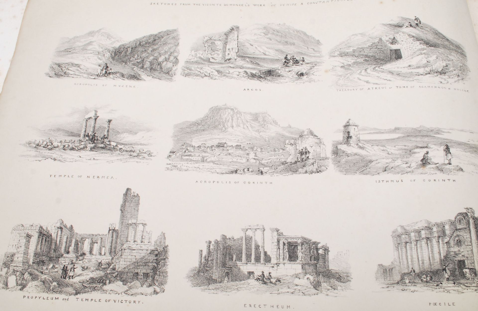 COLLECTION OF VICTORIAN PRINTS OF GREECE AND BRISTOL - Image 7 of 9