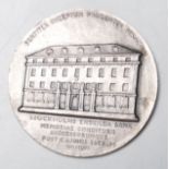 SWEDISH SILVER BANK OF STOCKHOLM HALLMARKED MEDAL