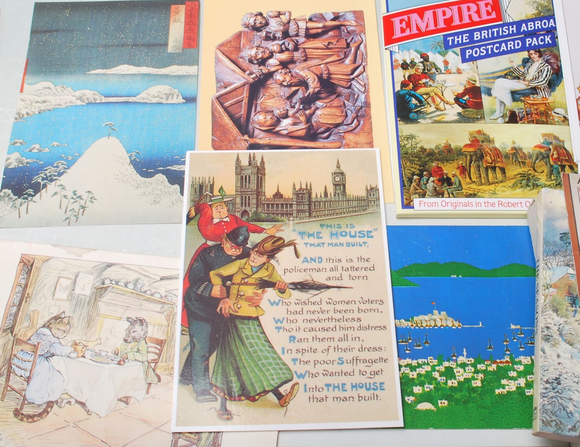 LARGE COLLECTION OF WORLDWIDE POSTCARDS - 3,000+ - Bild 5 aus 7