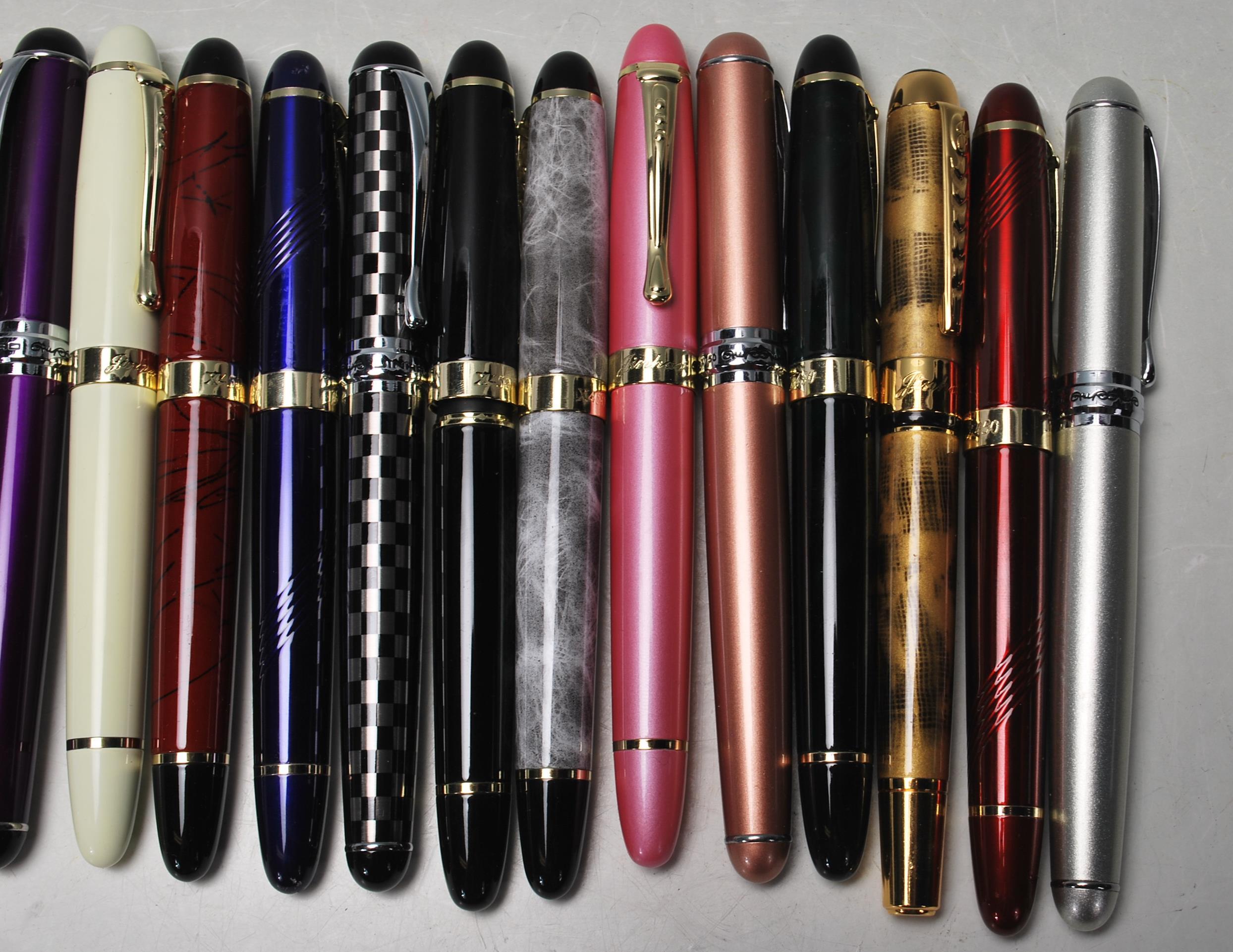 21 CHINESE JINHAO FOUNTAIN PENS - Image 2 of 9