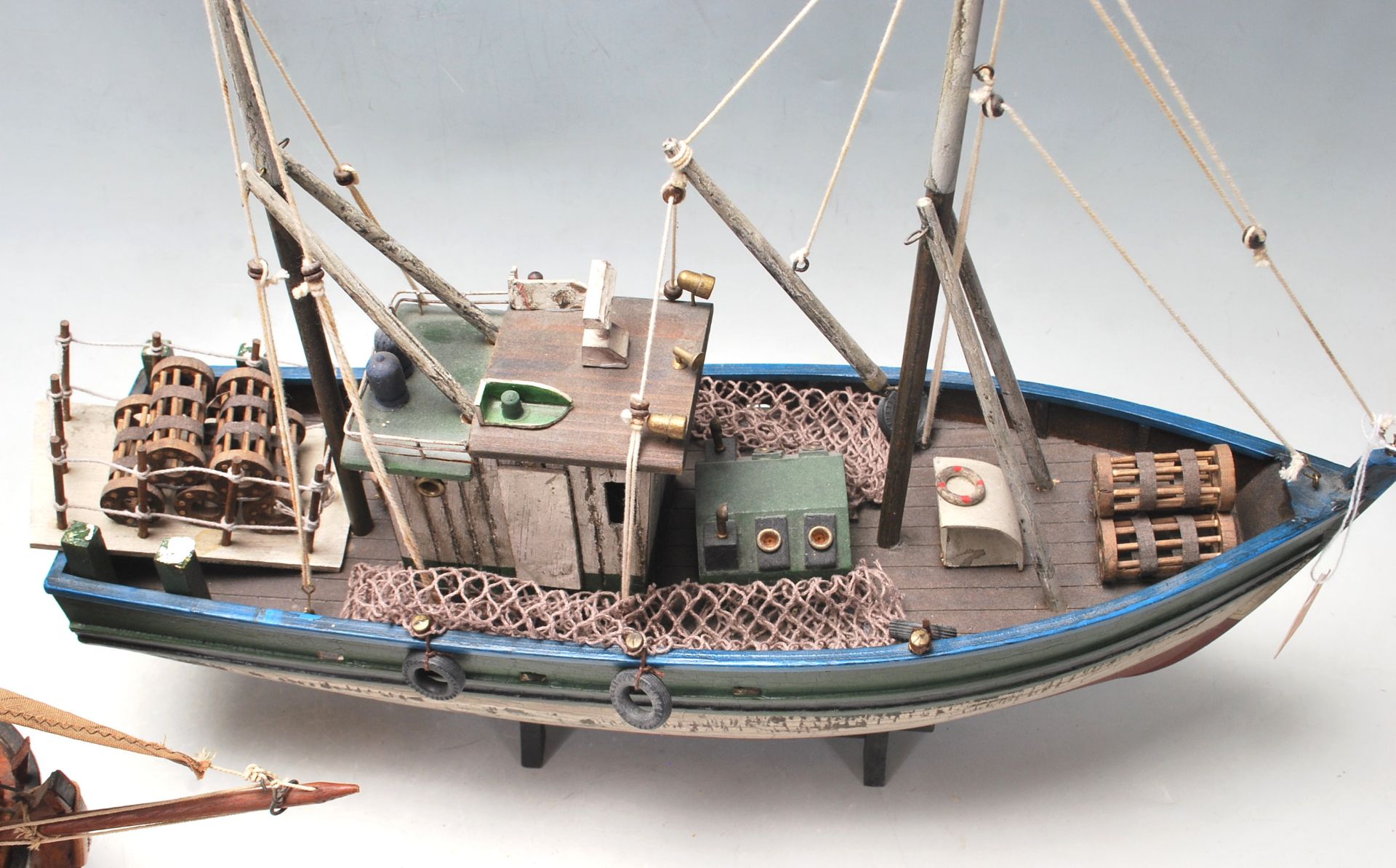 VINTAGE SCRATCH BUILT TOY SAILING BOATS - Bild 2 aus 7