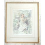 SIGNED PRINT OF A WATERCOLOUR PAINTING AFTER GORDON KING