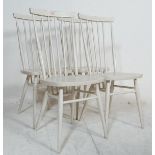 FOUR VINTAGE 20TH CENTURY ERCOL MODEL 391 DINING CHAIRS