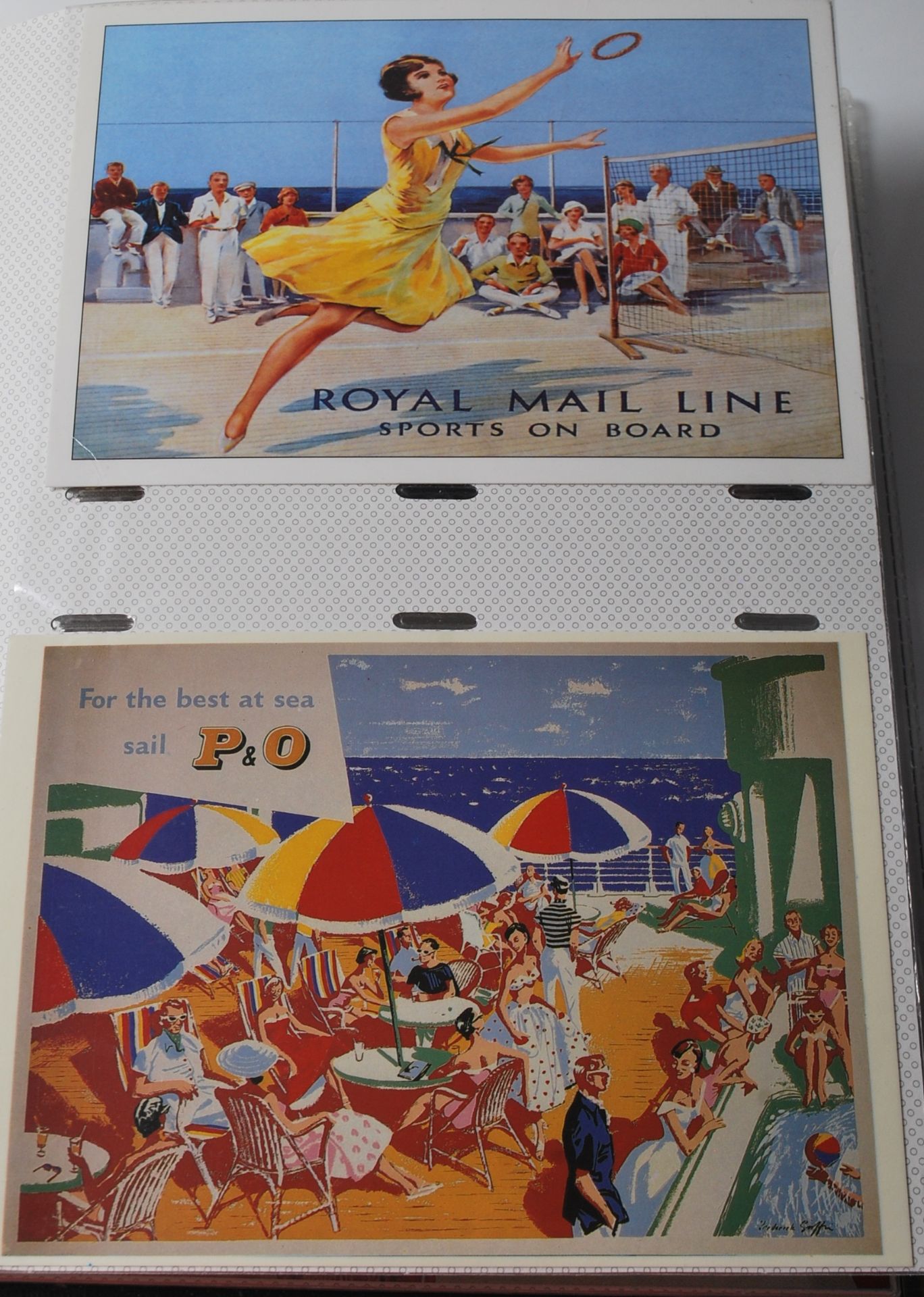 COLLECTION OF VINTAGE SHIPPING RELATED POSTCARDS - Bild 9 aus 11