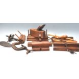 COLLECTION OF VINTAGE WOODWORKING TOOLS - BANCROFT - MASTER