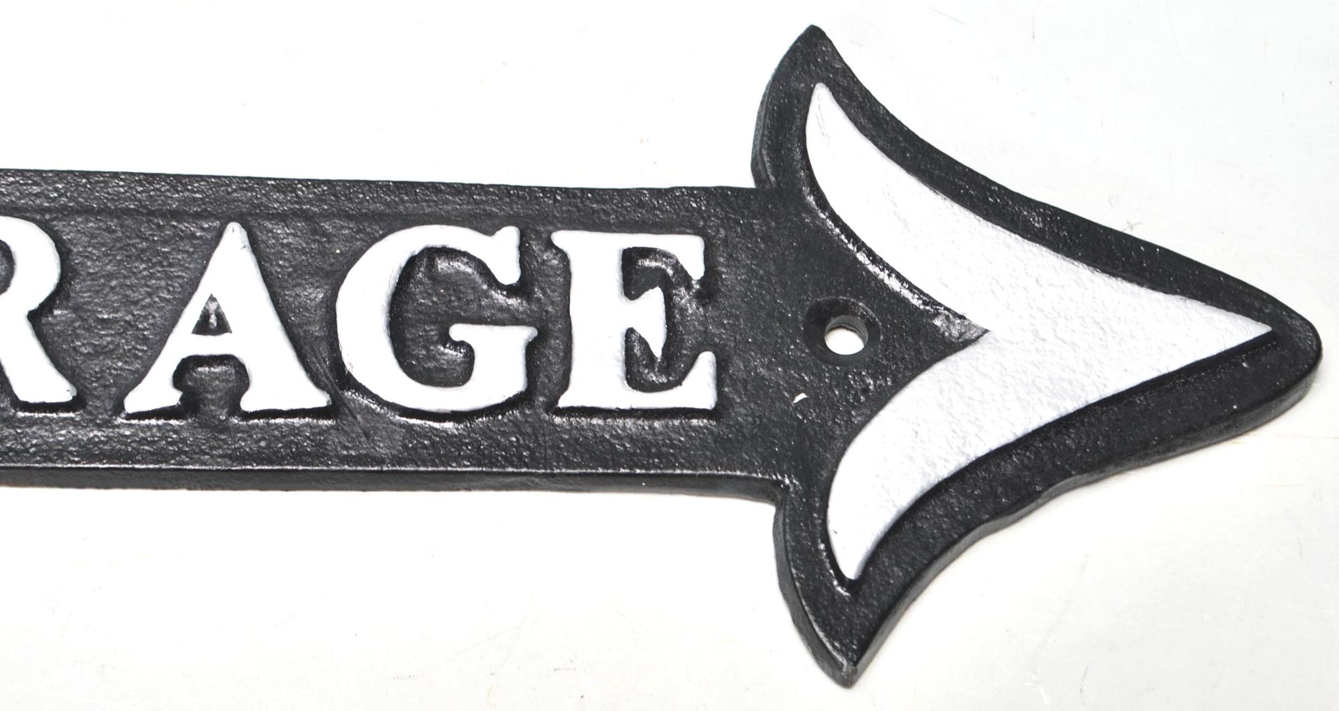 VINTAGE STYLE CAST IRON CAR SIGNS - Bild 3 aus 6