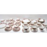 CARINA ROYAL TARA BONE CHINE TEA SET / TEA SERVICE - ENGLISH ROSE - IRONSTONE - TEA SERVICE