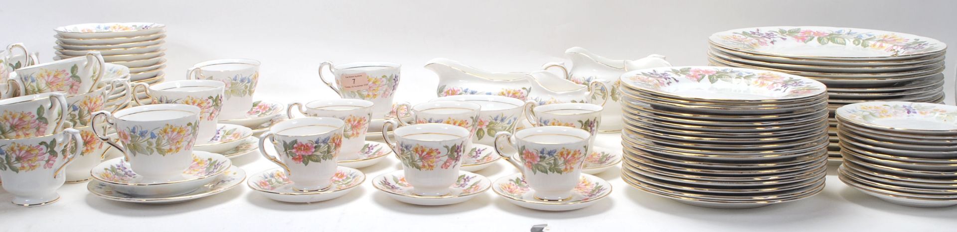 COLLECTION OF PARAGON CHINA COUNTRY LANE PATTERN TEA SERVICE