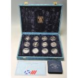 XIII COMMONWEALTH GAME 1986 SILVER COINS