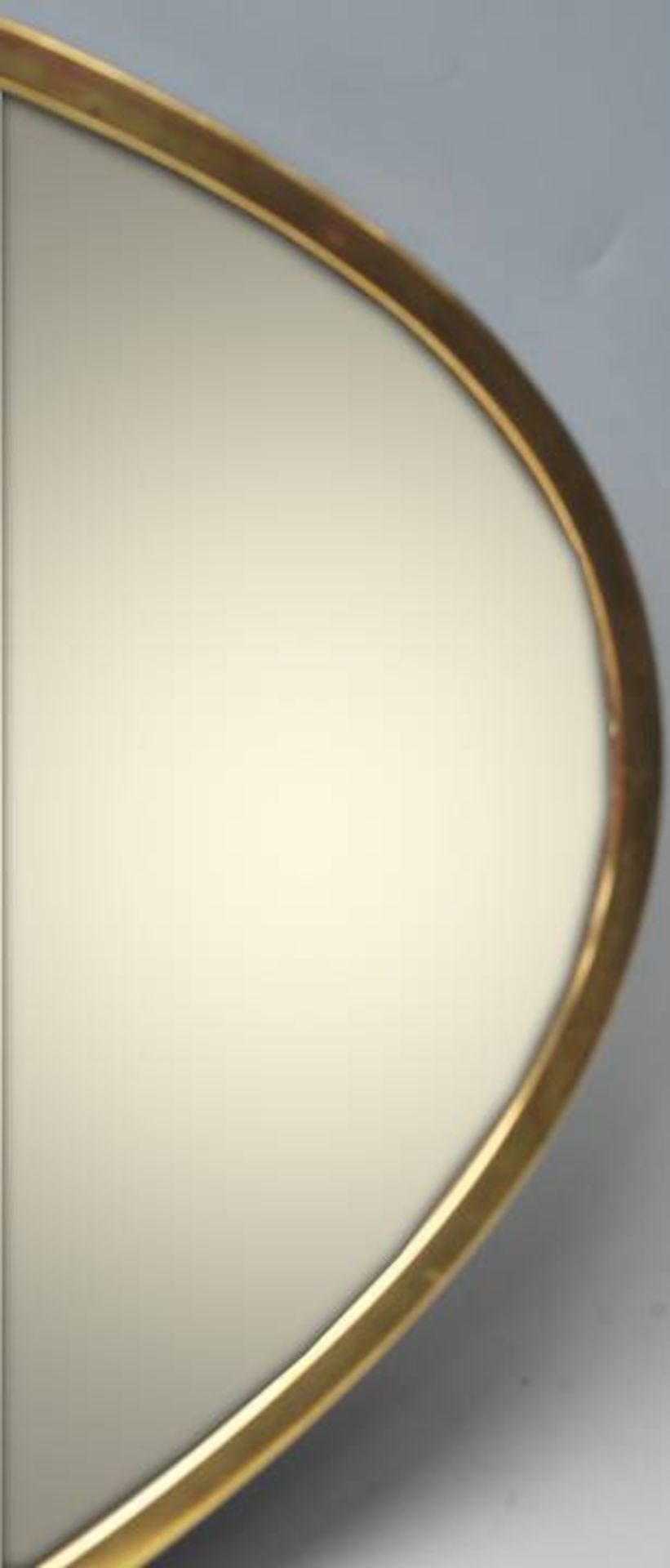 ART DECO 1920'S OVAL SHAPED WALL MIRROR - Bild 4 aus 6