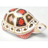 ROYAL CROWN DERBY TORTOISE PAPERWEIGHT