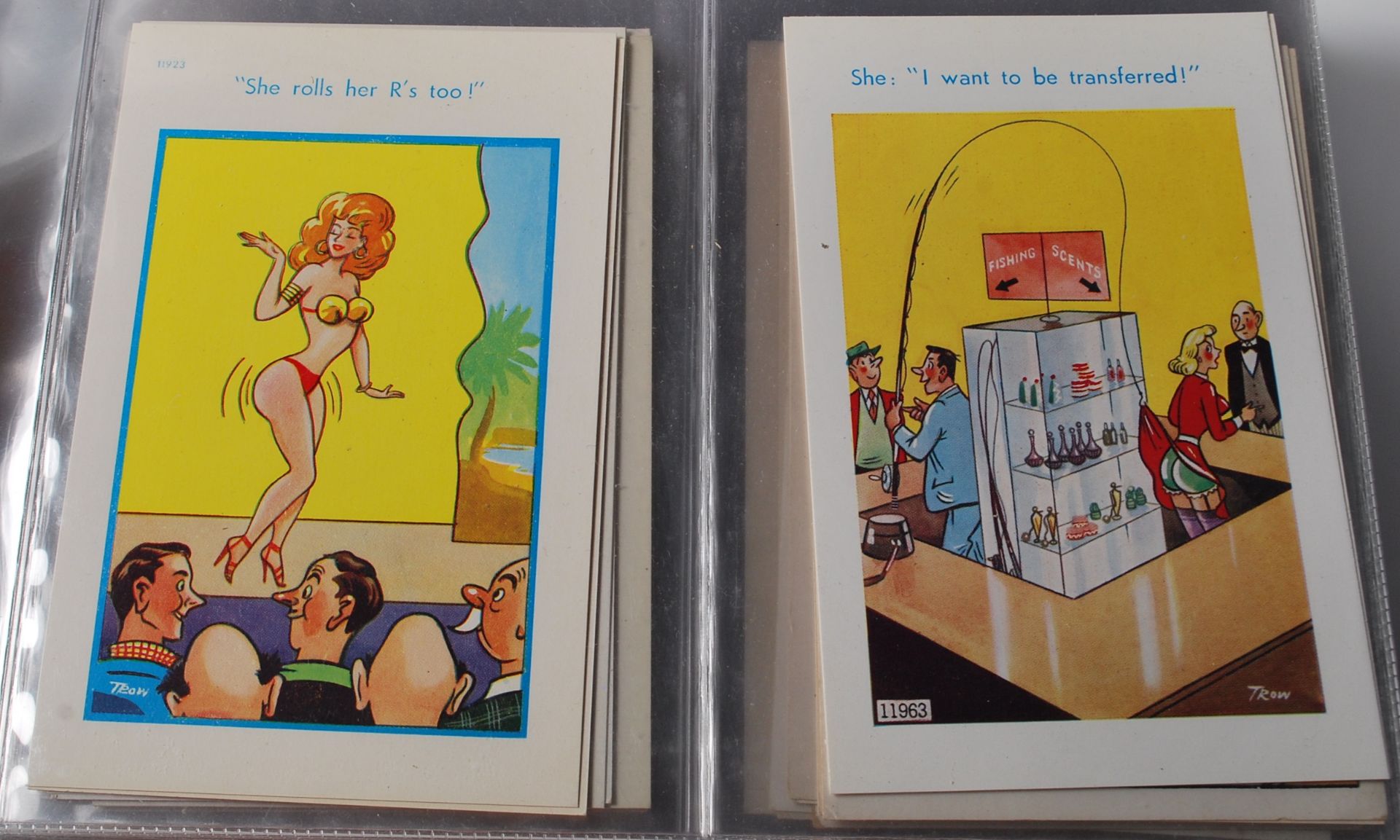 COLLECTION OF COMIC POSTCARDS - SEASIDE HUMOUR ETC - Bild 3 aus 11