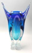 20TH CENTURY CZECH STUDIO ART GLASS VASE