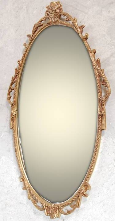 FOUR ANTIQUE STYLE WALL HANGING MIRRORS WITH GILDED FRAME - Image 5 of 9