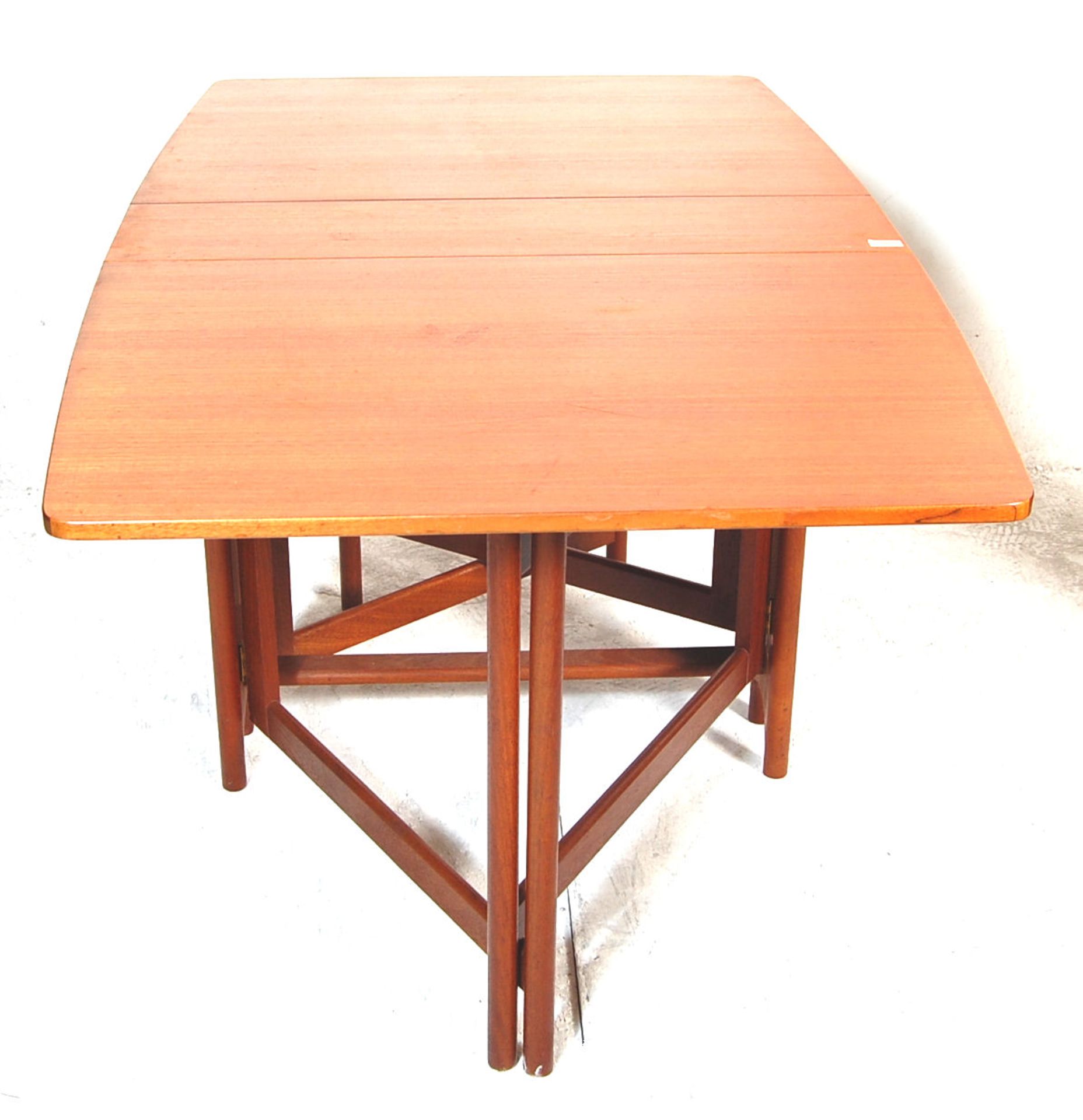 1970’S MCINTOSH TEAK WOOD DROP LEAF TABLE - Bild 3 aus 4