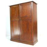 1920'S EARLY 20TH CENTURY BACHELORS WARDROBE ARMOIRE