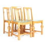 1930s ART DECO OAK DINING CHAIRS