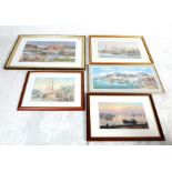 LARGE COLLECTION OF FRANK SHIPSHIDES WATERCOLOUR PRINTS