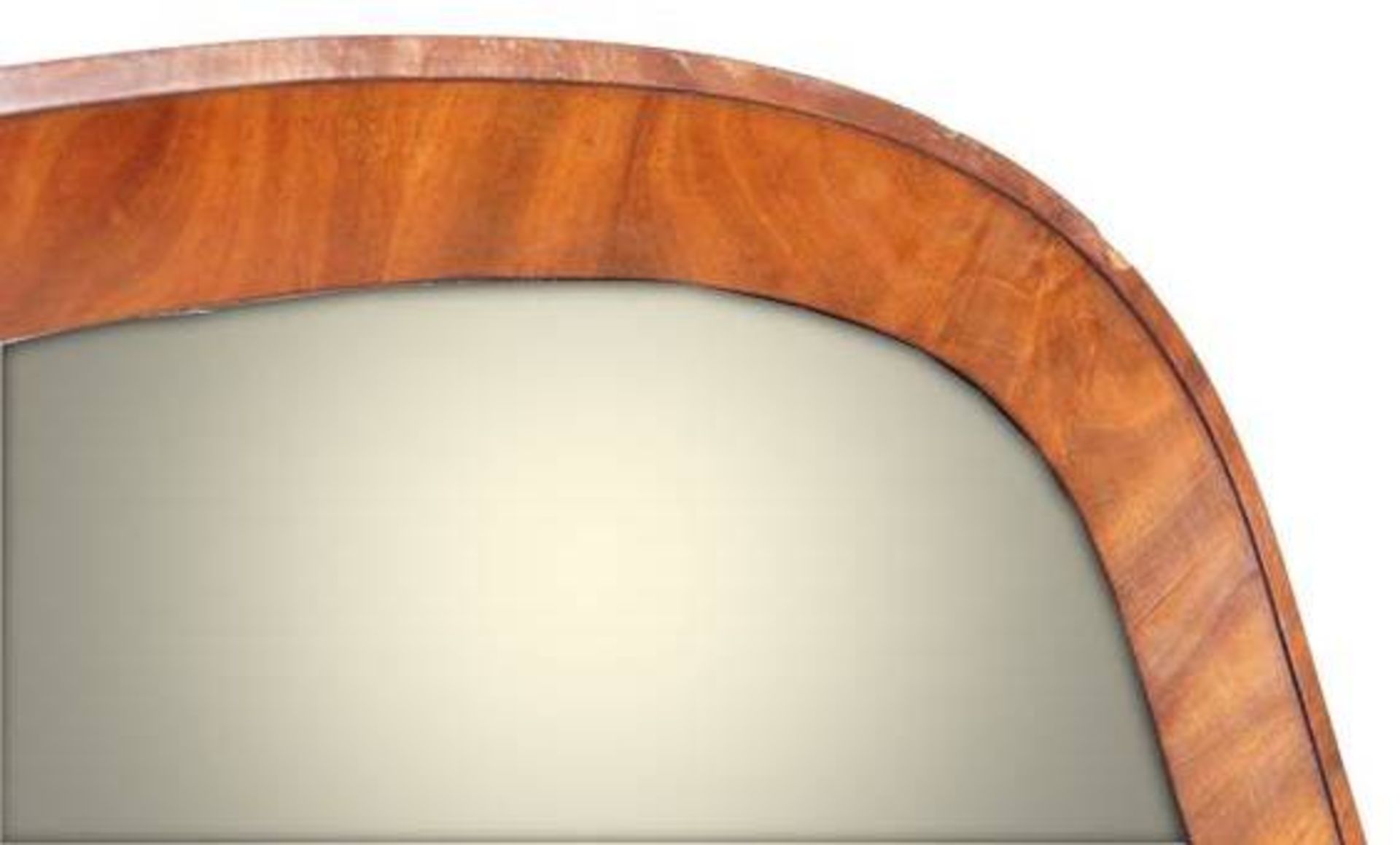 EARLY 20TH CENTURY EDWARDIAN MAHOGANY MIRROR - Bild 5 aus 7