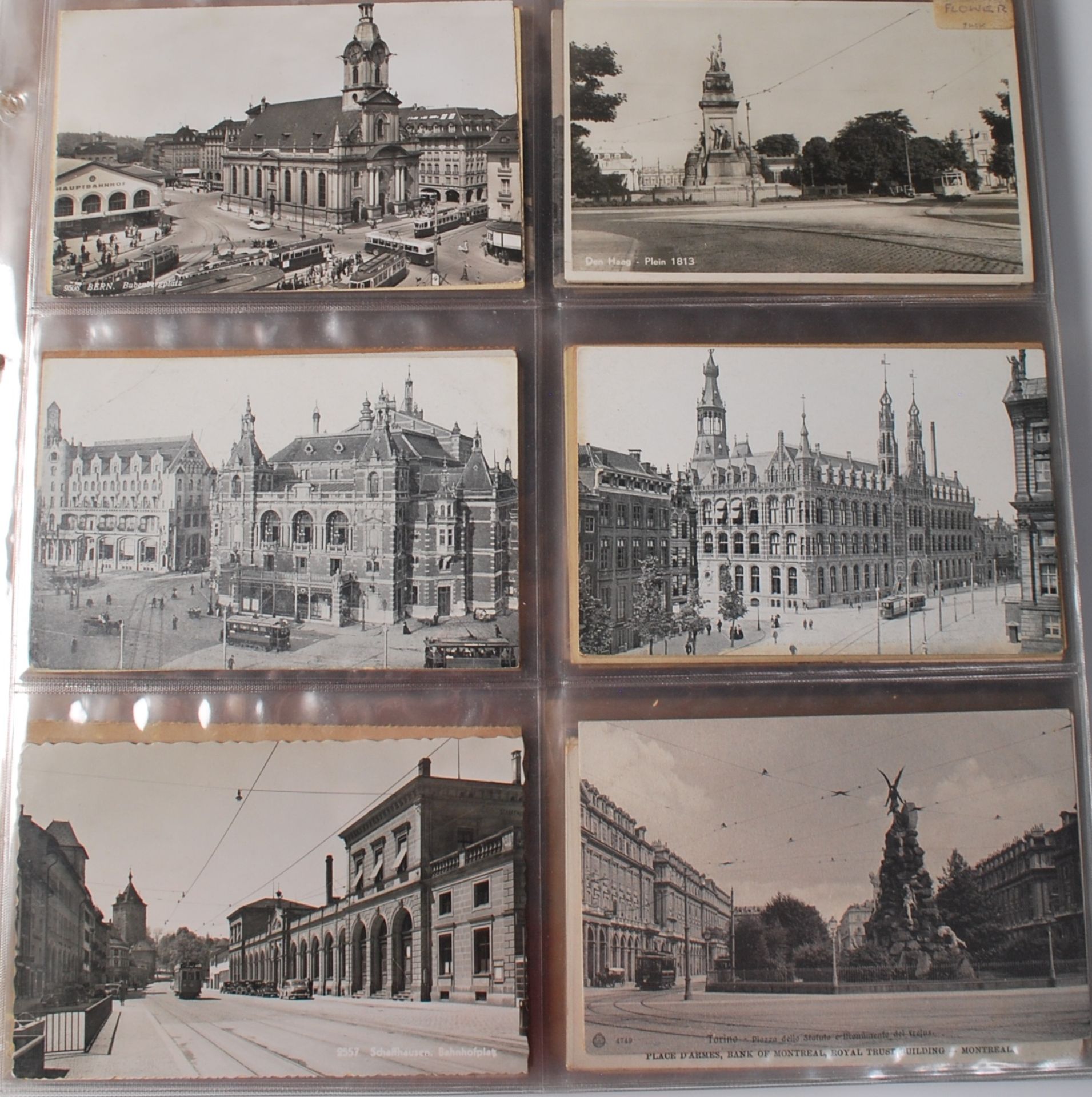 POSTCARDS - TRAMS ON STREETS - LARGE COLLECTION - Bild 4 aus 7