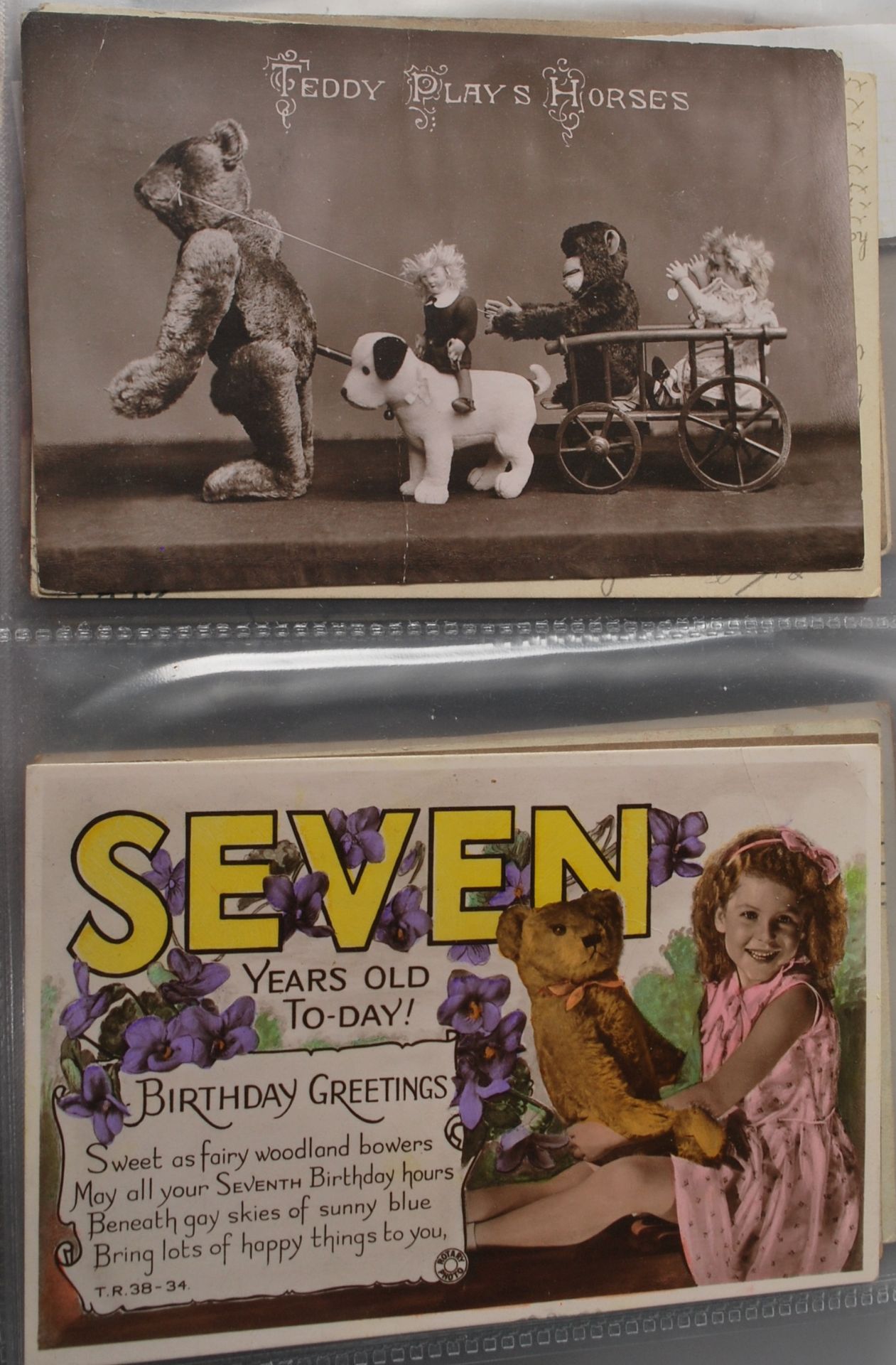 POSTCARDS - TEDDY BEARS - LARGE COLLECTION