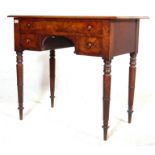 19TH CENTURY VICTORIAN MAHOGANY WRITING TABLE DESK